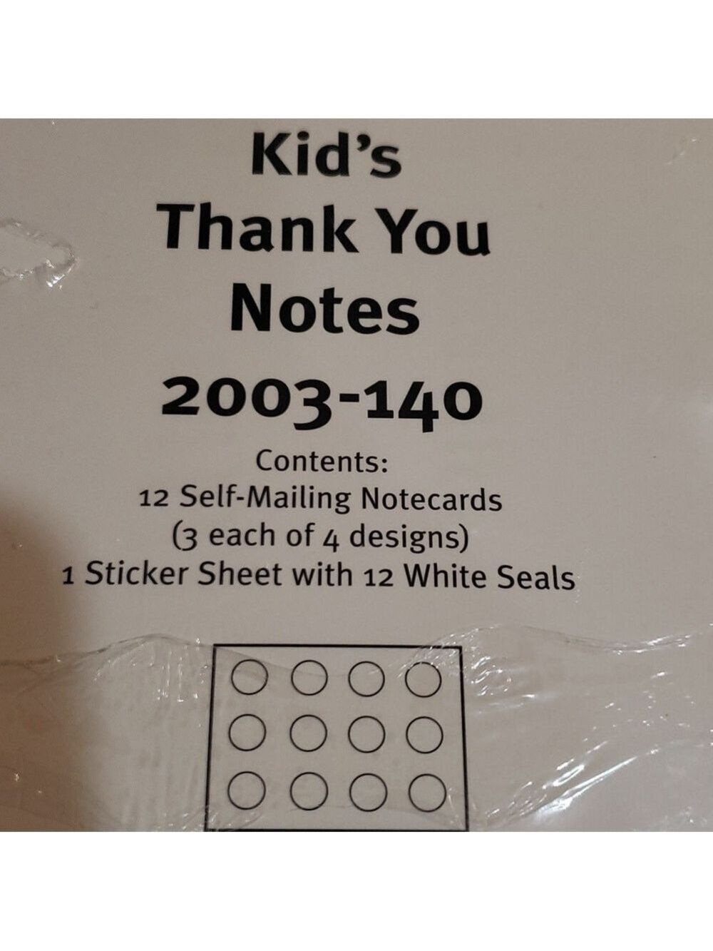 Sally Foster Thank You Note Cards 12 Total Stickers Seals Nautical Cow … - Picture 7 of 10